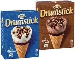 IGA Peters Drumstick 4‑6 Pack Selected Varieties offer
