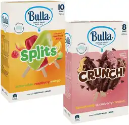 IGA Bulla Ice Cream Sticks 8‑14 Pack Selected Varieties offer