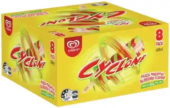 IGA Streets Cyclone Ice Block 8 Pack offer
