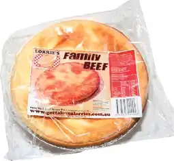 IGA Lorries Family Beef Pie 650g offer