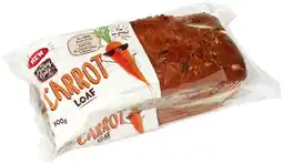 IGA The Happy Cake Co Carrot Loaf 500g or Banana Bread 550g Selected Varieties offer