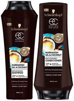 IGA Schwarzkopf Extra Care Hair Repair Shampoo or Conditioner 400mL Selected Varieties offer