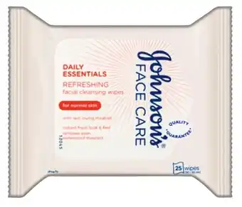 IGA Johnson’s Facial Cleansing Wipes 25 Pack Selected Varieties offer