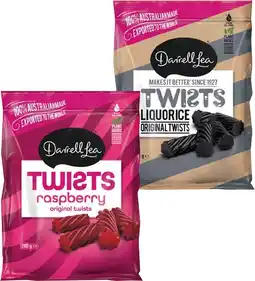 IGA Darrell Lea Liquorice Share Pack 200‑280g Selected Varieties offer