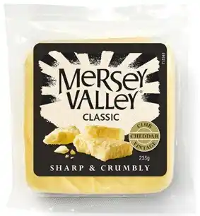 IGA Mersey Valley Vintage Cheddar Cheese 235g Selected Varieties offer