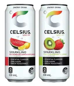 IGA Celsius Sparkling Energy Drink 330mL Selected Varieties offer