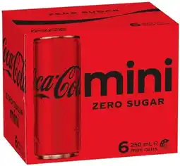 IGA Coca-Cola or Sprite 6x250mL Selected Varieties offer