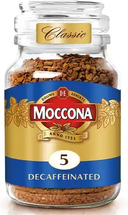 IGA Moccona Freeze Dried Decaffeinated Coffee 100g offer
