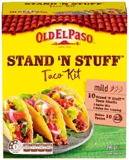 IGA Old El Paso Taco Kit 295-418g Selected Varieties offer