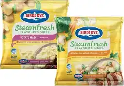 IGA Birds Eye SteamFresh Flavoured Sides Vegetables or Potato Mash 400g Selected Varieties offer