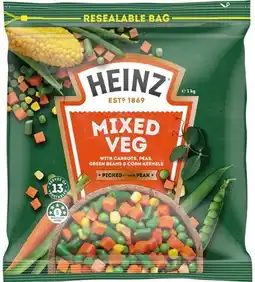 IGA Heinz Mixed Veg 1kg offer
