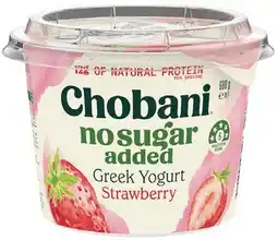 IGA Chobani No Sugar Added Greek Yoghurt 680g Selected Varieties offer