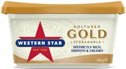IGA Western Star Cultured Gold Spreadable 340g offer