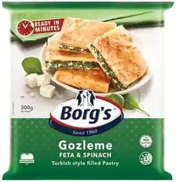 IGA Borg’s Gozleme 300g Selected Varietie offer
