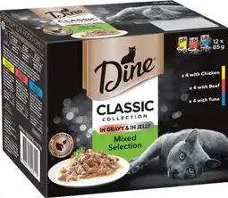IGA Dine Classic Collection Wet Cat Food 12x85g Selected Varieties offer