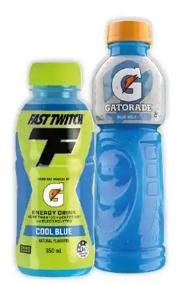 IGA Gatorade 600mL or Fast Twitch 350mL Selected Varieties offer