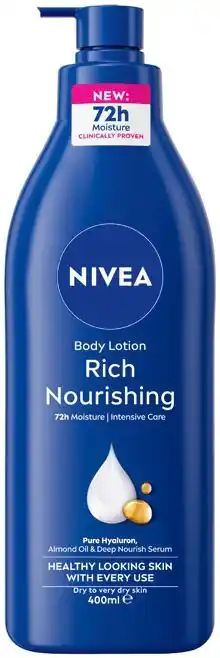 IGA Nivea Body Lotion 400mL Selected Varieties offer