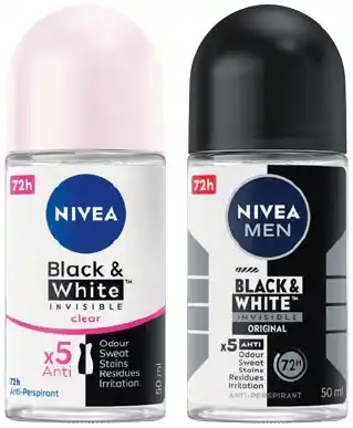 IGA Nivea Anti-perspirant Roll On 50mL Selected Varieties offer