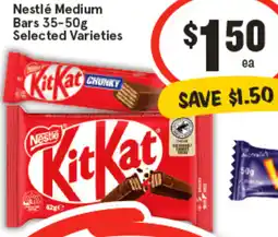 IGA Nestlé Medium Bars offer