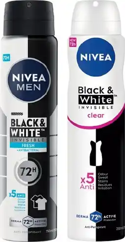 IGA Nivea Anti‑perspirant Deodorant 250mL Selected Varieties offer