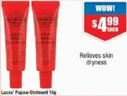 Chemist Warehouse Lucas' Papaw Ointment offer