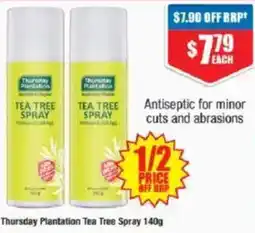 Chemist Warehouse Thursday Plantation Tea Tree Spray offer
