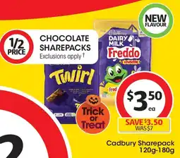 Coles Cadbury Sharepack offer