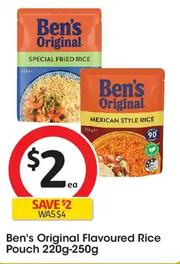 Coles Ben's Original Flavoured Rice Pouch offer