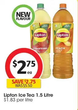 Coles Lipton Ice Tea offer