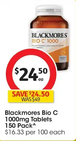 Coles Blackmores Bio C Tablets offer