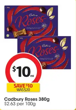 Coles Cadbury Roses offer
