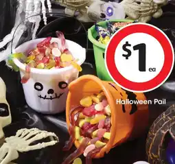Coles Halloween Pail offer