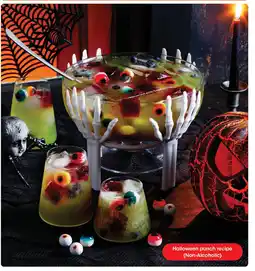 Coles Halloween punch recipe offer