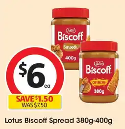 Coles Lotus Biscoff Spread offer