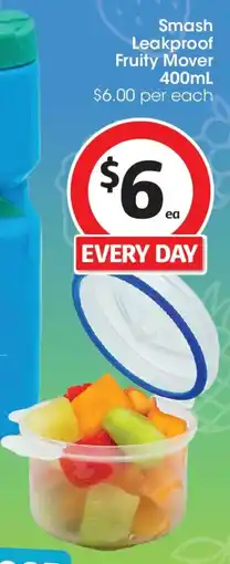 Coles Smash Leakproof Fruity Mover offer