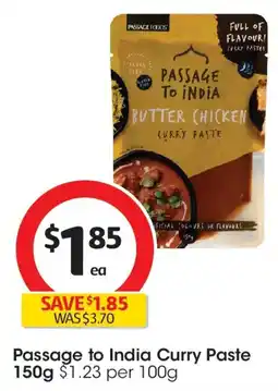 Coles Passage to India Curry Paste offer