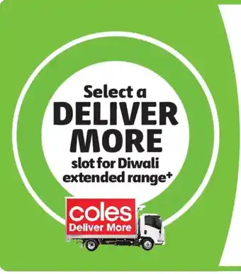 Coles Coles deliver more offer