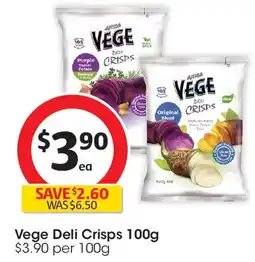 Coles Vege Deli Crisps offer