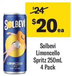 Coles Solbevi Limoncello Spritz offer