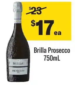 Coles Brilla Prosecco offer