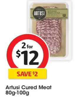 Coles Artusi Cured Meat offer