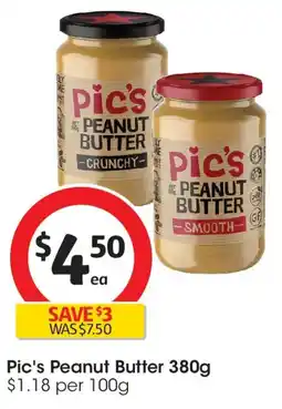 Coles Pic's Peanut Butter offer