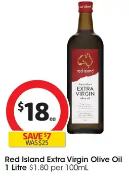 Coles Red Island Extra Virgin Olive Oil offer