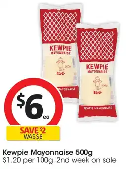 Coles Kewpie Mayonnaise offer