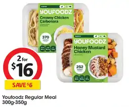 Coles Youfoodz Regular Meal offer