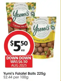 Coles Yumi's Falafel Balls offer
