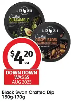 Coles Black Swan Crafted Dip offer