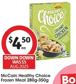Coles McCain Healthy Choice Frozen Meal offer