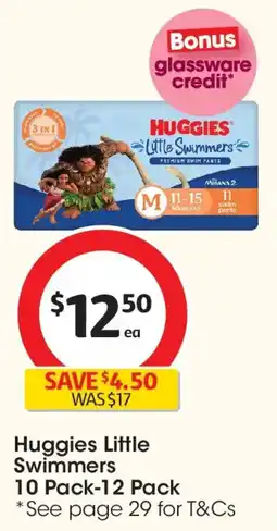 Coles Huggies Little Swimmers offer