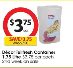 Coles Dรฉcor Tellfresh Container offer